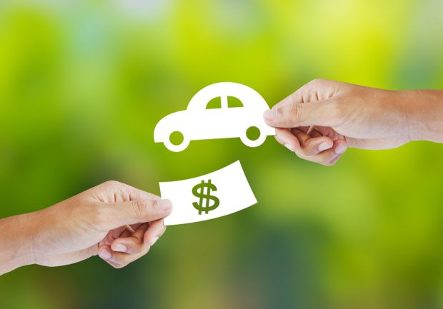 handing out an auto loan