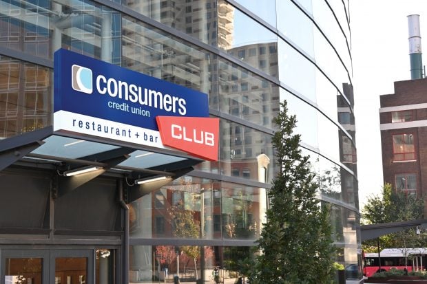 ConsumersCU Club Restaurant + Bar in the Van Andel Arena (Photo: Consumers Credit Union). 