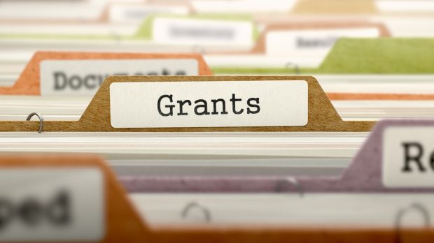 File holding grant awards