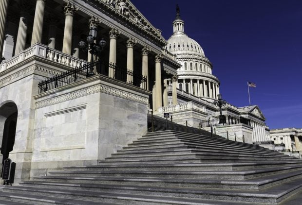 U.S. Capitol Building stairs