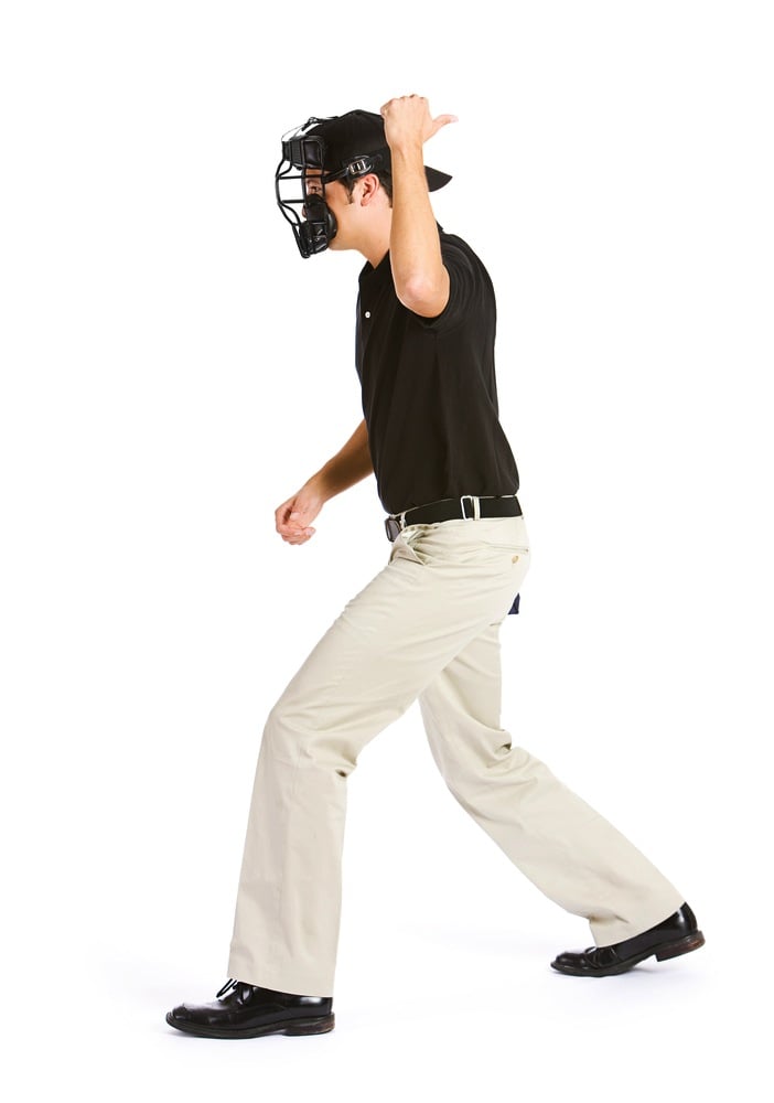 baseball umpire out, SECU, CUNA, Jim Blaine