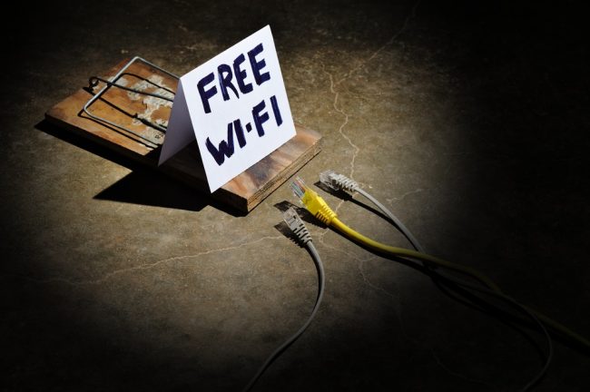 Free Wi-Fi trap