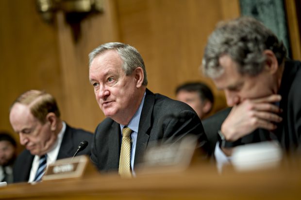 Senator Mike Crapo, a Republican from Idaho and chairman of the Senate Banking, Housing and Urban Development Committee.