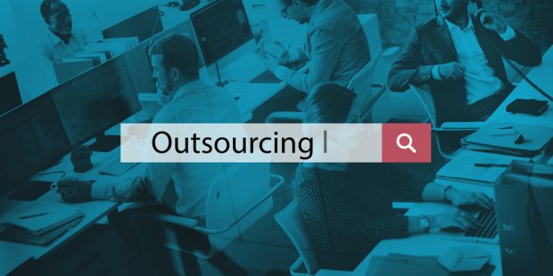 "outsourcing" in search engine bar
