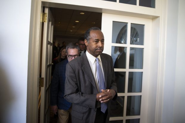 Ben Carson, secretary of Housing and Urban Development