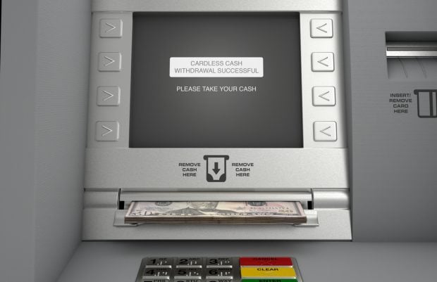 Cardless ATM