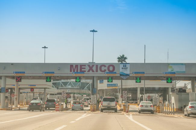 Mexico US border