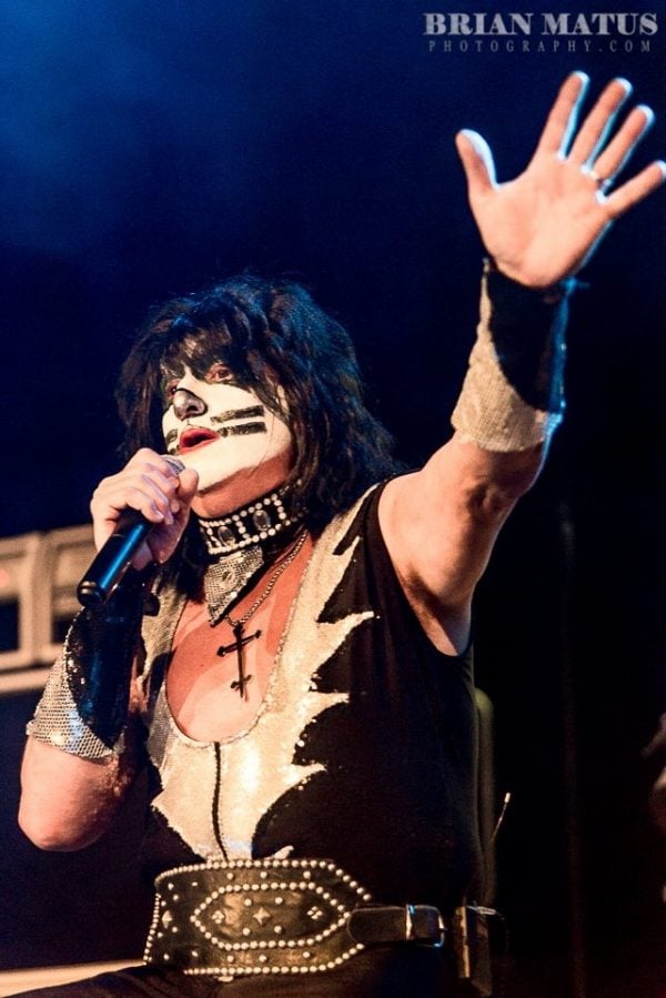 Joe Gillies performs as the The Catman in the KISS tribute band Alive! '75. (Photo credit: Brian Matus)