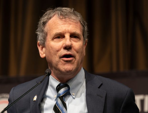 File photo of U.S. Senator Sherrod Brown. 