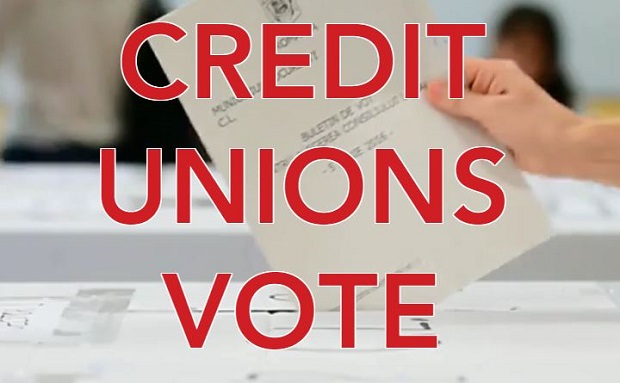 Home page of CUNA's creditunionsvote.com.