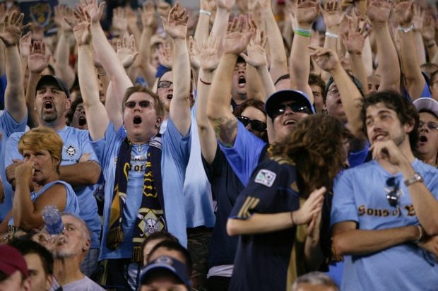 Philadelphia Union fans.