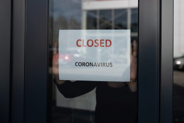closed coronavirus
