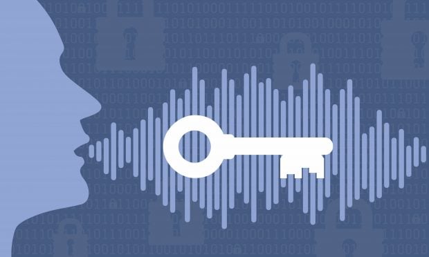 voice authentication unlocks account