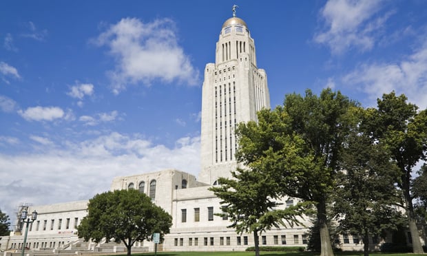 State Capitol Building in Lincoln, Neb