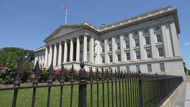 U.S. Department of Treasury building