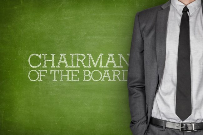 Chairman of the board