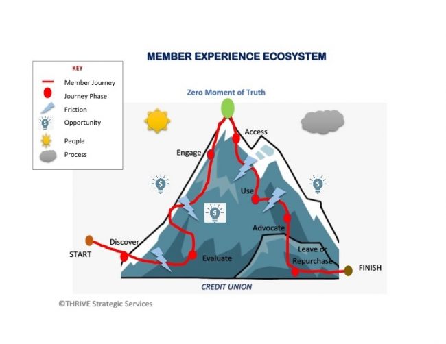 Member Journey+ Ecosystem chart