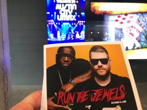 The Run the Jewels concert program