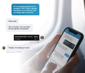 chat function screenshot
