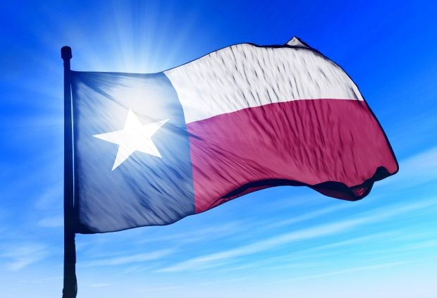 The State Flag of Texas.