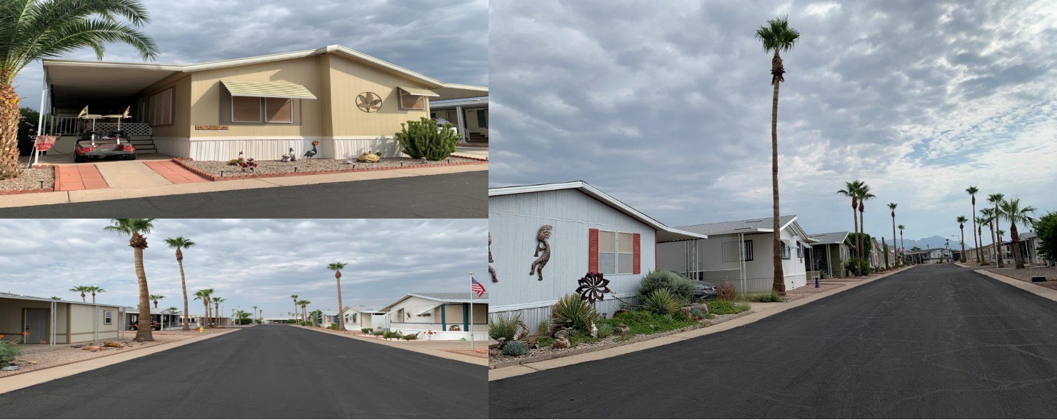 Apache Junction's manufactured home community and RV park.