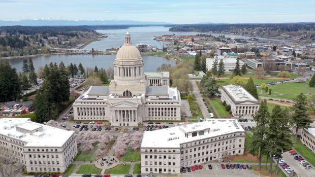 Washington State Capitol building in Olympia, Wash. (Source: AdobeStock)