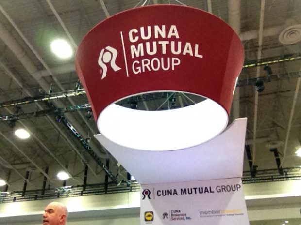 CUNA Mutual Group logo at CUNA GAC. 