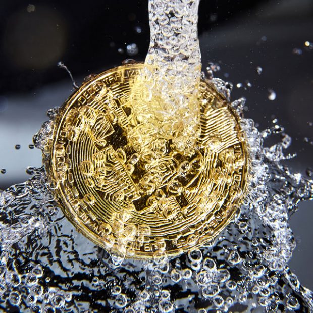 Bitcoin under water