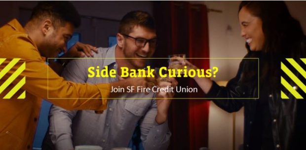 Screen capture of SF Fire Credit Union's 