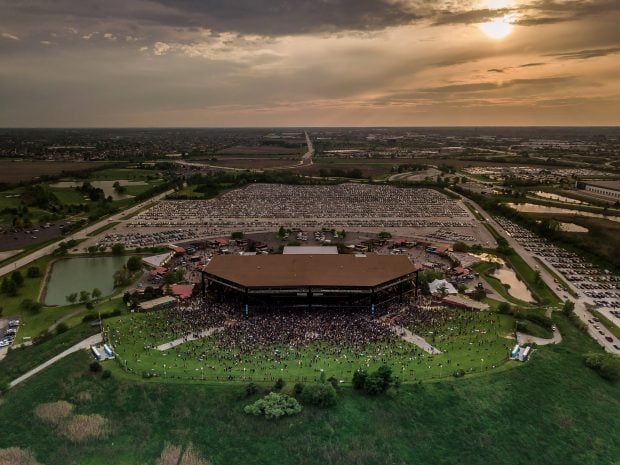 Credit Union 1 Amphitheatre. (Image courtesy of CU1AMP provided by Live Nation Chicago)