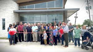 Group gathers for ANECA FCU's opening of its new branch in Bossier City, La. (Source: ANECA FCU).