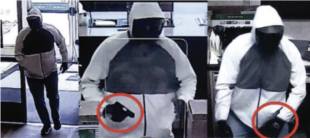 Security images from the First National Bank in Omaha, Neb. Credit/FBI.