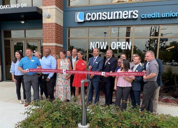 Consumers Credit Union opened its new office in Kalamazoo, Mich., Aug. 22. Credit/Consumers CU