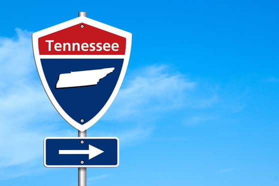 Tennessee Interstate sign