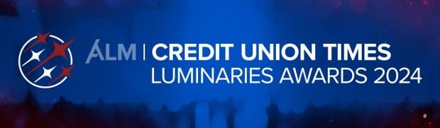 logo for the 2024 Credit Union Times Luminaries Awards