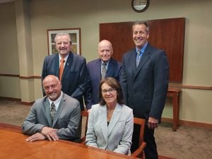 Clockwise from top left: Guilio G. Greco, Joseph V. Quintal, Robert J. DelleChiaie, Joyce G. Leger and Michael J. Sauvageau