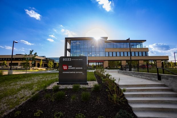 UW Credit Union's new headquarters. Credit/Hedi Rudd