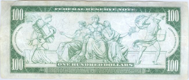 united states $100 bill 1982 series