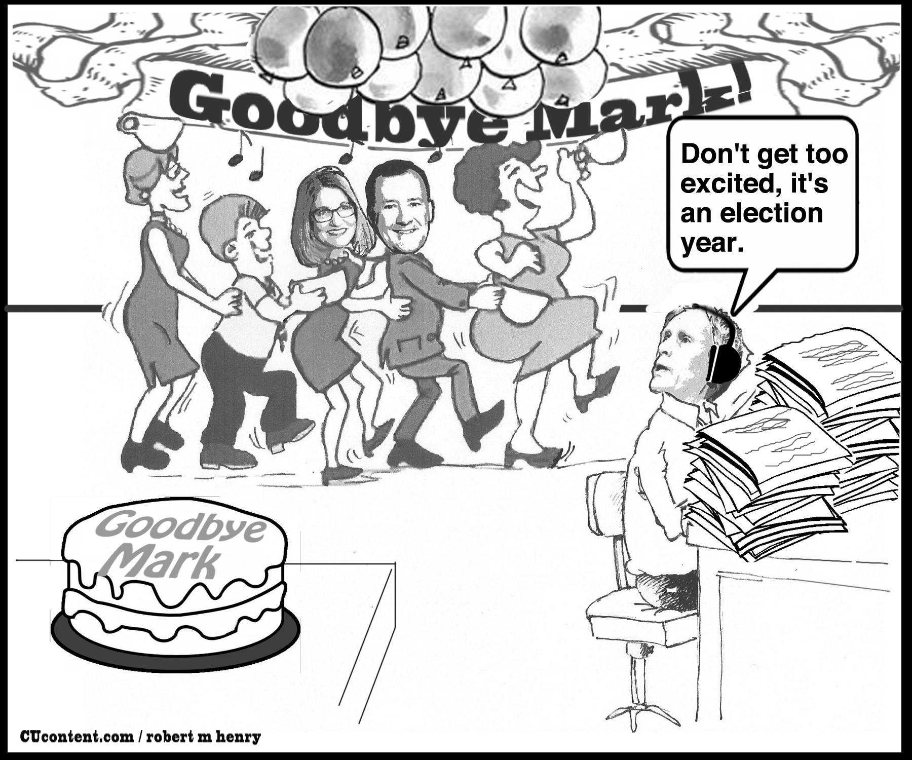 So Long, Farewell: Editorial Cartoon | Credit Union Times